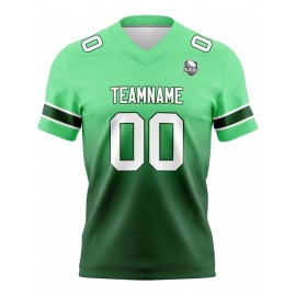 Customizable Women'S Football Jersey - Personalized Name, Number & Logo, Comfort Fit for Sports, Training & Casual Wear, Summer V-Neck T-Shirt with Bold Yellow & Red Design, Football Jersey, Nonelastic Fabric