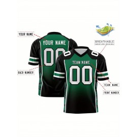 Customized large-sized football jerseys, personalized sportswear stitching, team names and numbers, large-sized Women's jerseys, loose and sporty