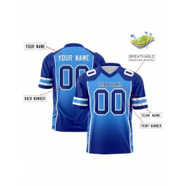 Customized large-sized football jerseys, personalized sportswear stitching, team names and numbers, large-sized Women's jerseys, loose and sporty