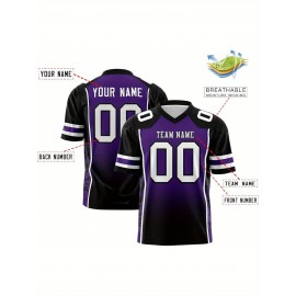 Customized large-sized football jerseys, personalized sportswear stitching, team names and numbers, large-sized Women's jerseys, loose and sporty
