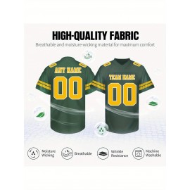 Female football fans who customize large-sized Women's football jerseys, personalized football jerseys with team names and numbers, and customized football uniforms as gifts