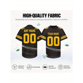 Female football fans who customize large-sized Women's football jerseys, personalized football jerseys with team names and numbers, and customized football uniforms as gifts