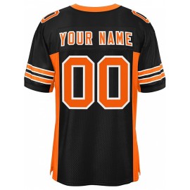 Custom Mesh Football Jersey - Personalized Practice Jerseys for Women, Stitched and Printed Name& Number, Lightweight& Breathable for Training and Games