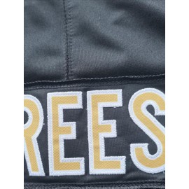 Customizable Women'S Plus Size Football Jersey T-Shirt - Personalized Team Name & Number, Black with Golden Accents, V-Neck, Short Sleeve, Summer Sports Tee, Football Jersey, PLUS SIZE