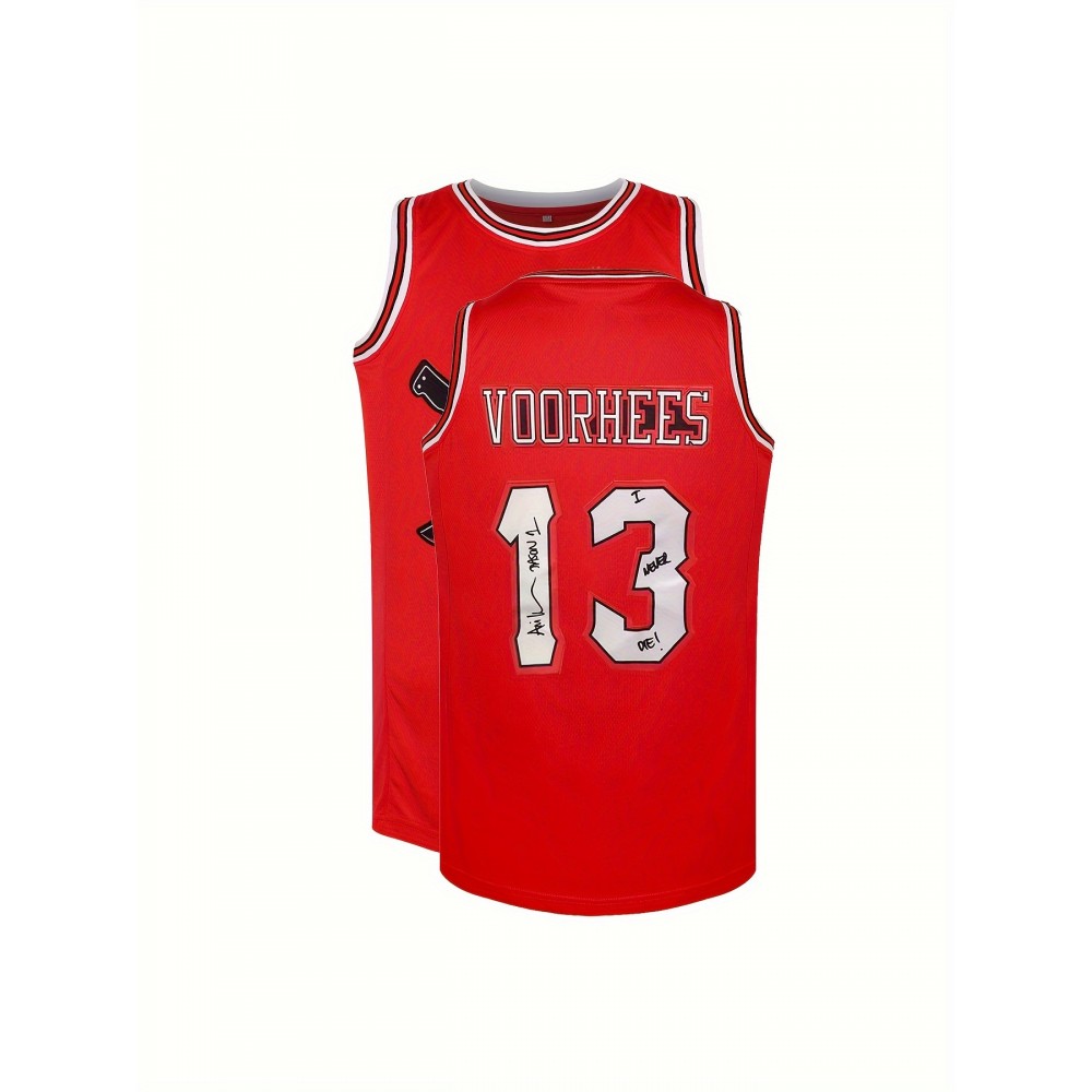 Men'S #13 Embroidered Basketball Jersey - Breathable Polyester, Machine Washable, Round Neck - Perfect for Sports & Outdoor Activities Men'S #13 Embroidered Basketball Jersey - Breathable Polyester, Machine Washable, Round Neck - Perfect for Sports & Outdoor Activities