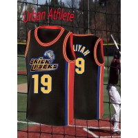 Men'S Basketball Tank Top, Letter & Number #19 Embroidery Sports Top, Breathable Sports Shirt For Training And Competition
