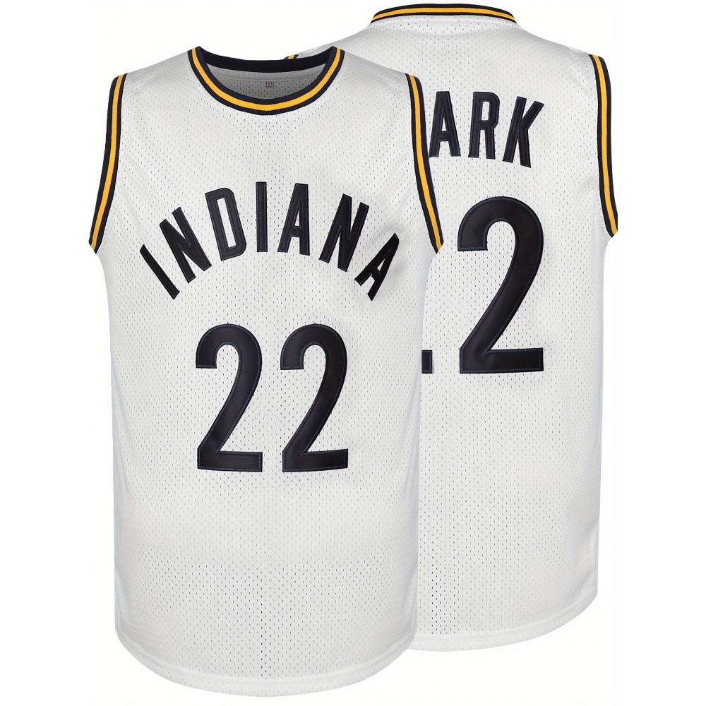 Men's #22 Embroidered Basketball Jersey - Breathable Mesh Sleeveless Sports Shirt for All Seasons, Perfect for Parties, Outdoor Activities & Team Sports, Festive Sports Attire | Classic Jersey Design | Versatile Clothing Men's #22 Embroidered Basketball Jersey - Breathable Mesh Sleeveless Sports Shirt for All Seasons, Perfect for Parties, Outdoor Activities & Team Sports, Festive Sports Attire | Classic Jersey Design | Versatile Clothing