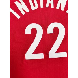 Stitched #22 Red Basketball Jersey, Breathable, Sleeveless, Embroidered Uniform Shirt For Men, Perfect For Sports & Outdoor Activities