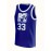 Men's #33 Blue Basketball Jeresys Stitched Name And Number S-3XL