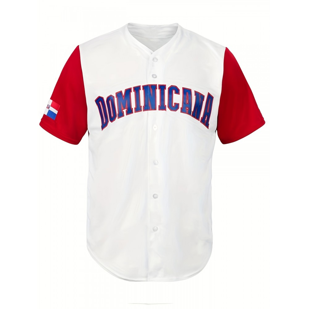 Men's #19 Embroidered White Baseball Jersey - V-Neck, Button-Up, Polyester, Machine Washable - Perfect for Sports & Parties Men's #19 Embroidered White Baseball Jersey - V-Neck, Button-Up, Polyester, Machine Washable - Perfect for Sports & Parties