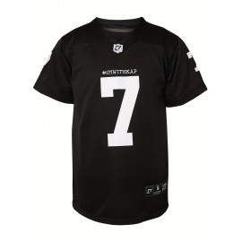 7 Black With White Letters