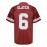 [Team Apparel] Men's #6 Maroon American Football Jersey - Stitched Name & Number, V-Neck, Polyester, Machine Washable - Ideal for Team Sports, Parties & Casual Wear, Athletic Clothing|Relaxed Fit|Durable Jersey, Football Gear