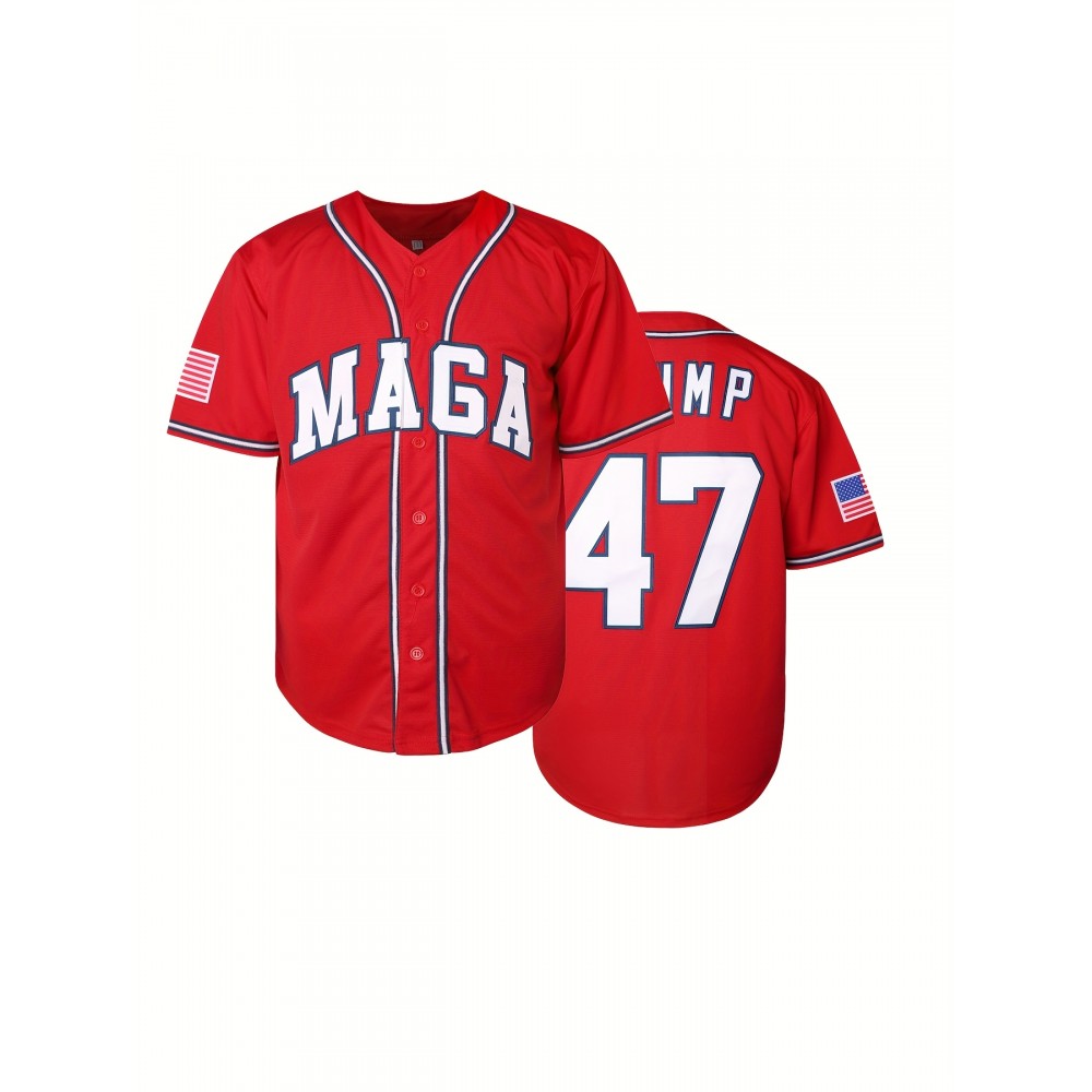 Men's#47 Red Baseball Jerseys Stitched Name And Number Men's#47 Red Baseball Jerseys Stitched Name And Number