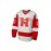 1pc Men'S Ice Hockey Jersey - Polyester Sports Sweatshirt with Embroidered Letter and Number, V-Neck, Loose Fit, Knit Fabric with Slight Stretch, Four Seasons - Adult Size Sweatshirts & Hoodies for Sports Occasions