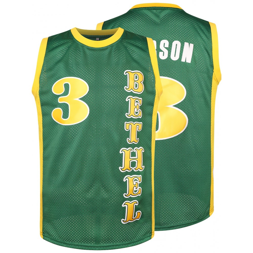 1pc Men'S Breathable Polyester Basketball Jersey - Embroidered #3 & Word Design, Crew Neck, Loose Fit, Knit Fabric, Slight Stretch, for Sports, Casual & Festive Occasions, Four Seasons 1pc Men'S Breathable Polyester Basketball Jersey - Embroidered #3 & Word Design, Crew Neck, Loose Fit, Knit Fabric, Slight Stretch, for Sports, Casual & Festive Occasions, Four Seasons