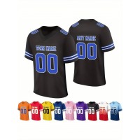 Female football fans who customize large-sized Women's football jerseys, personalized football jerseys with team names and numbers, and customized football uniforms as gifts