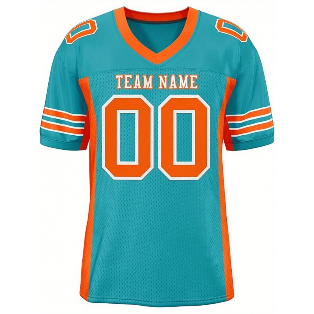 Custom Mesh Football Jersey - Personalized Practice Jerseys for Women, Stitched and Printed Name& Number, Lightweight& Breathable for Training and Games Custom Mesh Football Jersey - Personalized Practice Jerseys for Women, Stitched and Printed Name& Number, Lightweight& Breathable for Training and Games